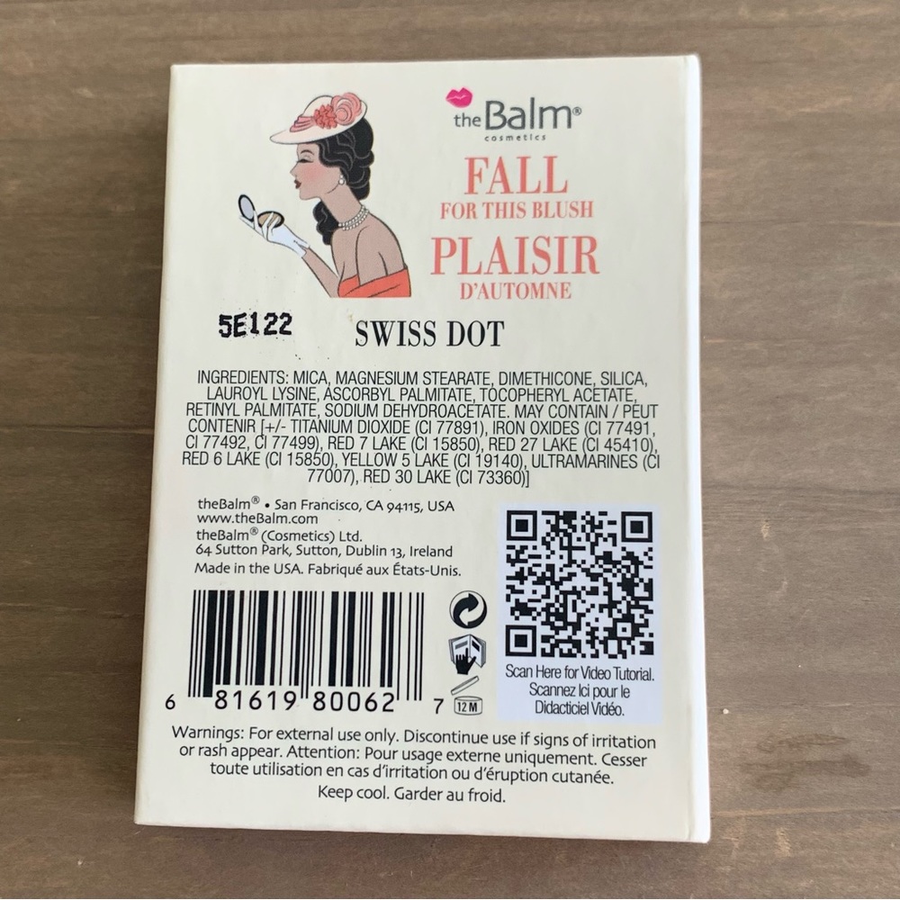 3 for $15 - theBalm Instain Blush in Swiss Dot - Picture 4 of 5